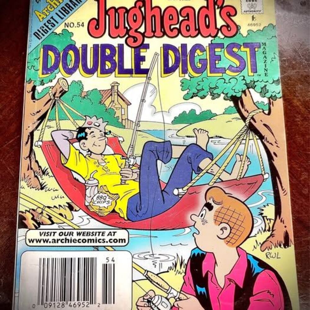 Archie Comics Jughead’s Double Digest #54 (Oct 1998) – Vintage Archie Comic Book